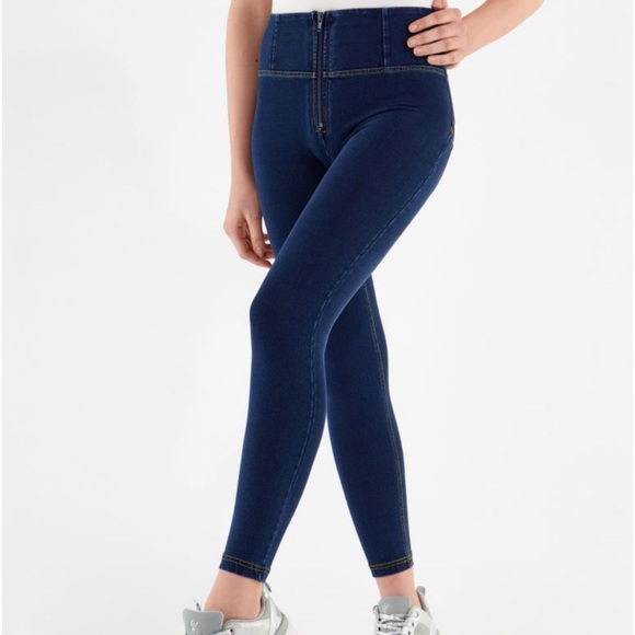 Freddy Denim - Freddy Shaping ankle-length high-rise WR.UP® super skinny trousers size 2